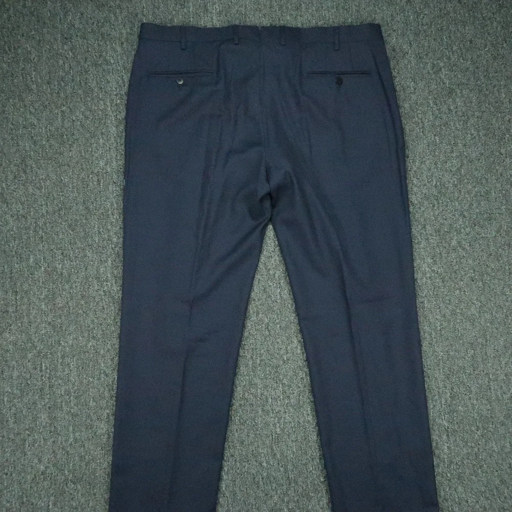 Caruso Suit Mens 56R Blue Wool Cashmere Blazer Pants Italy US 46R